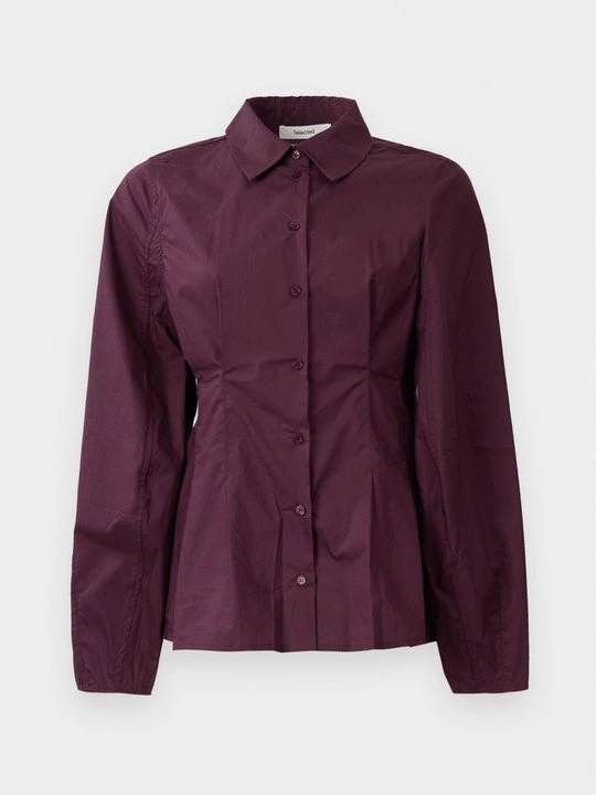 Foto van product Overhemdblouse Selected donkerpaars