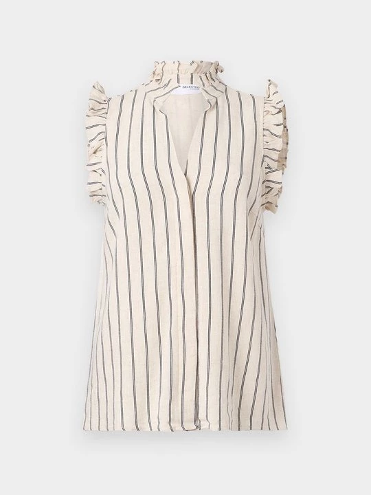 Foto van product Overhemdblouse Selected taupe