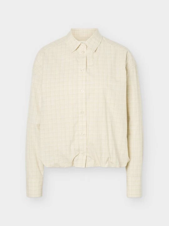Foto van product Overhemdblouse Selected zilverkleurig