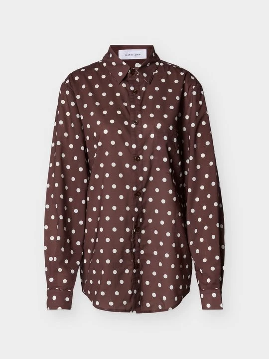 Foto van product Overhemdblouse Sister Jane bruin
