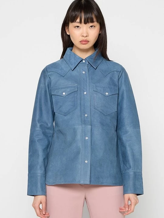 Foto van product Overhemdblouse Stand Studio blauw