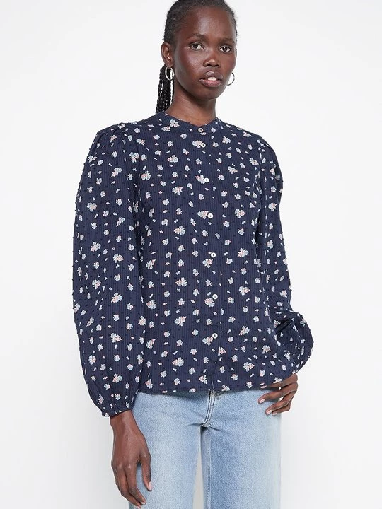 Foto van product Overhemdblouse Stella Nova blauw