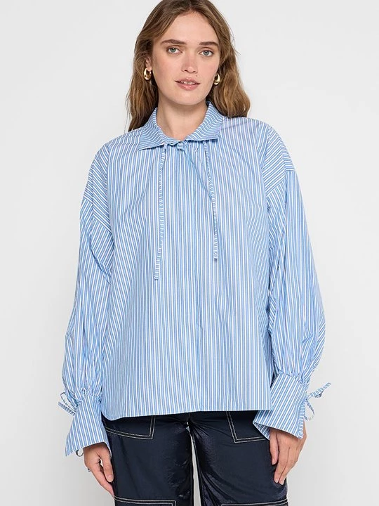 Foto van product Overhemdblouse Stella Nova blauw