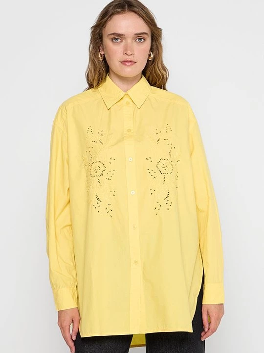Foto van product Overhemdblouse Stella Nova geel