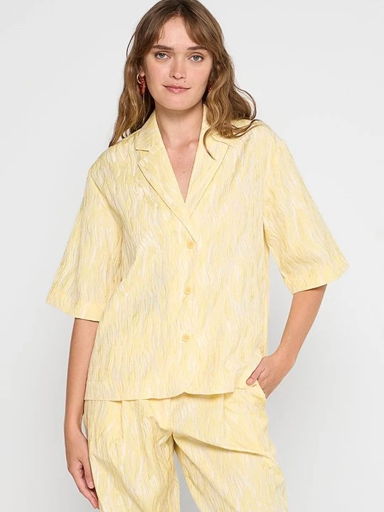 Foto van product Overhemdblouse Stella Nova geel