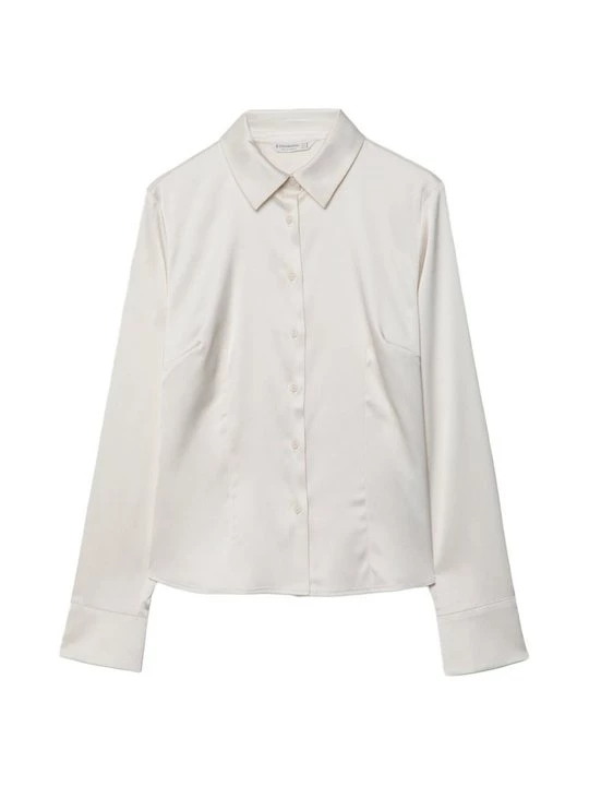 Foto van product Overhemdblouse Stradivarius wit