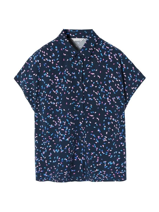 Foto van product Overhemdblouse Tatuum donkerblauw