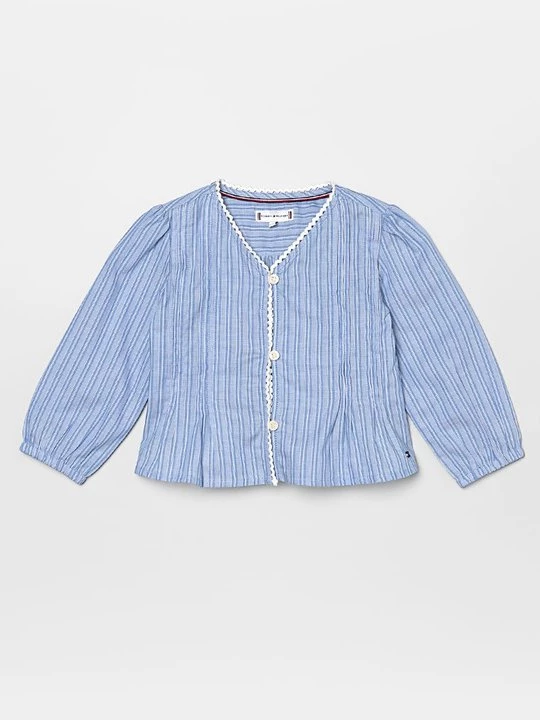 Foto van product Overhemdblouse Tommy Hilfiger blauw