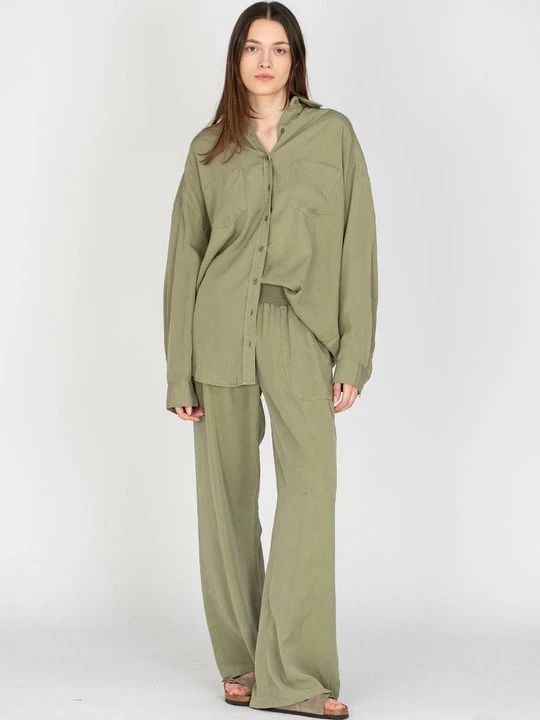 Foto van product Overhemdblouse True Religion olijfgroen