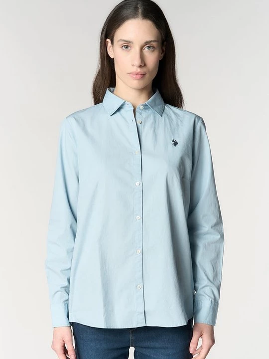 Foto van product Overhemdblouse U.S. POLO ASSN. blauw