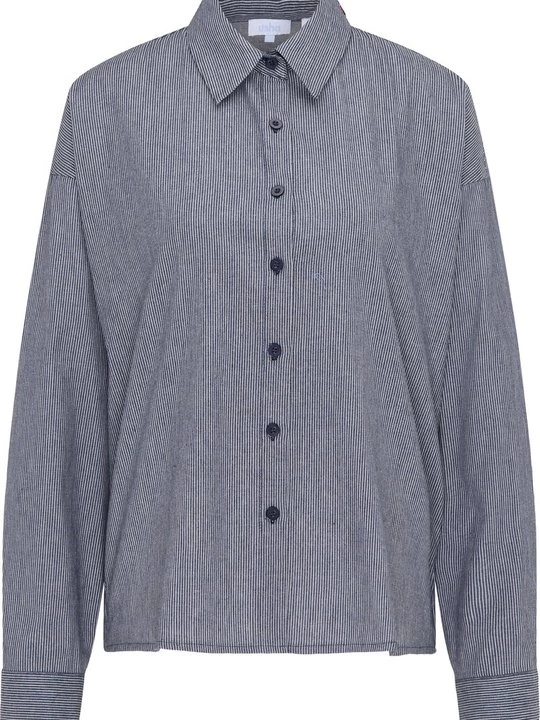Foto van product Overhemdblouse usha donkerblauw