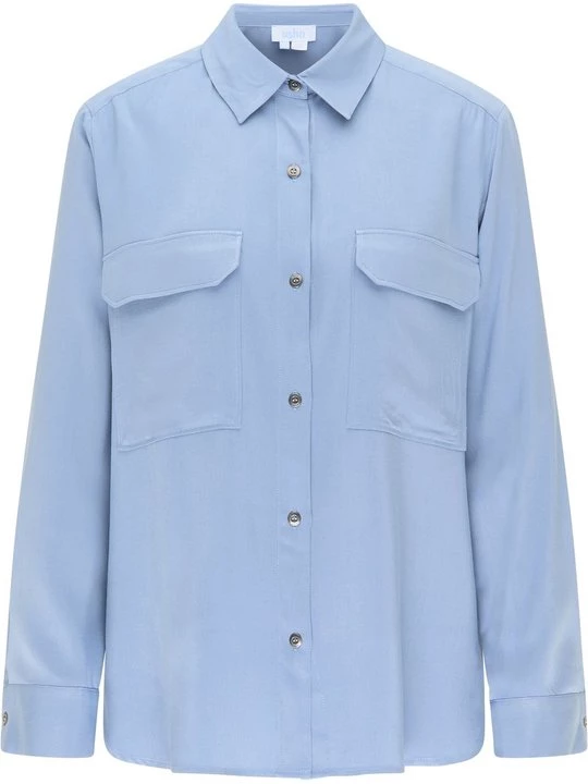 Foto van product Overhemdblouse usha lichtblauw