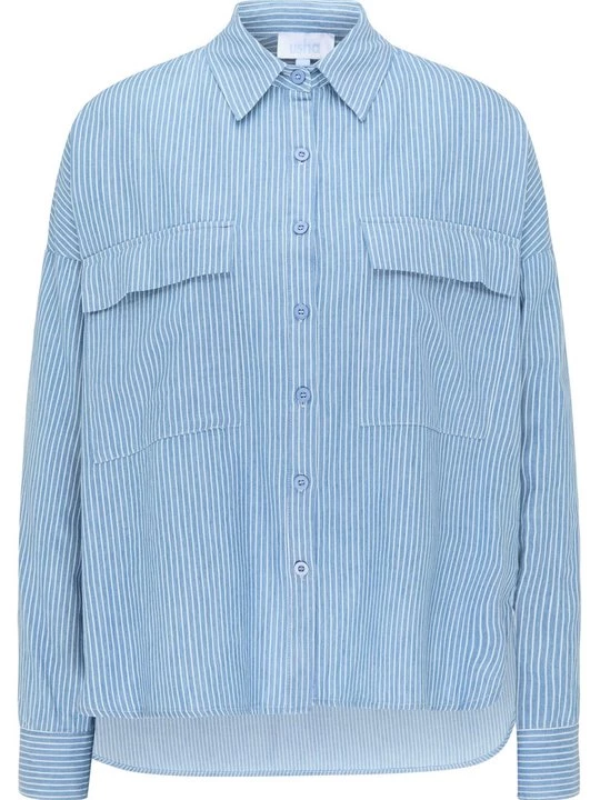 Foto van product Overhemdblouse usha lichtblauw