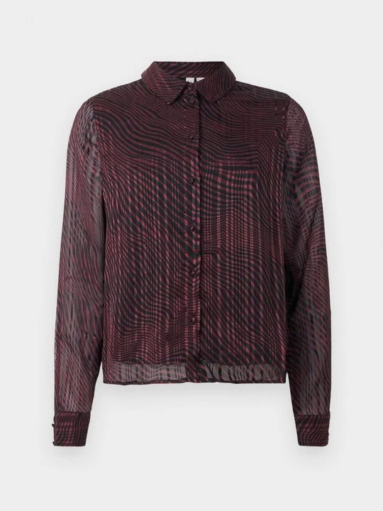 Foto van product Overhemdblouse Vero Moda bordeauxrood