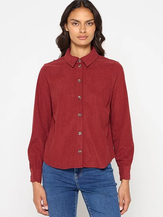 Foto van product Overhemdblouse Vero Moda bordeauxrood
