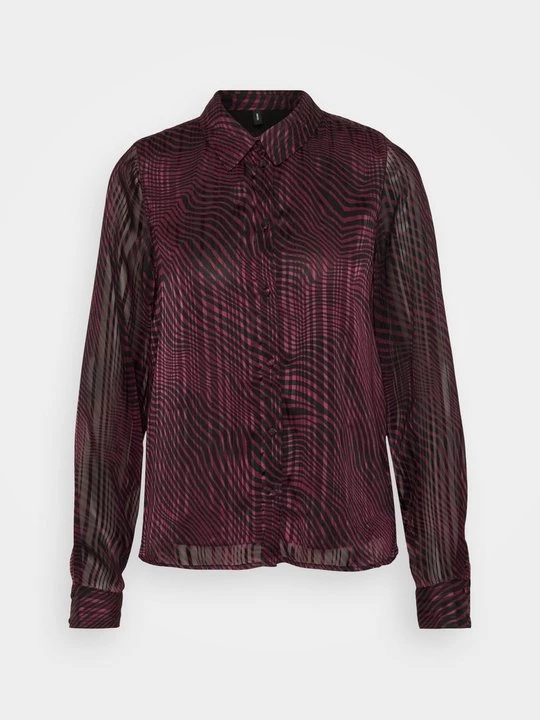 Foto van product Overhemdblouse Vero Moda bordeauxrood