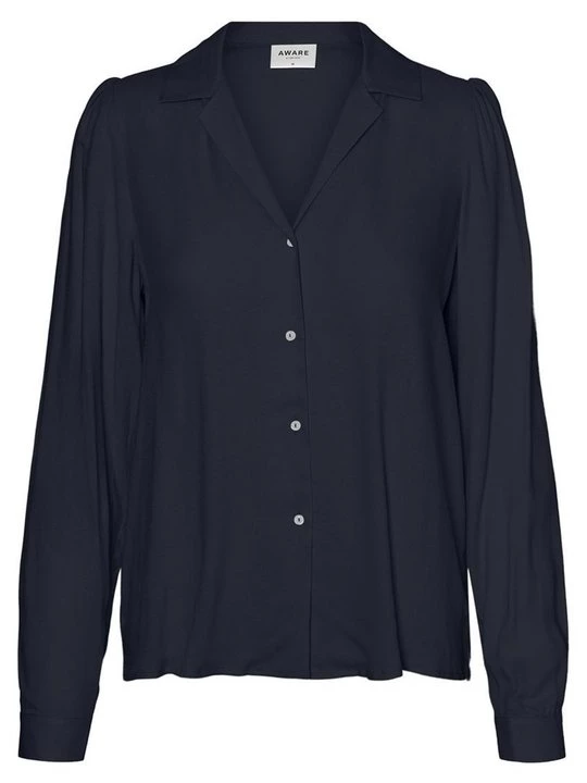 Foto van product Overhemdblouse Vero Moda donkerblauw