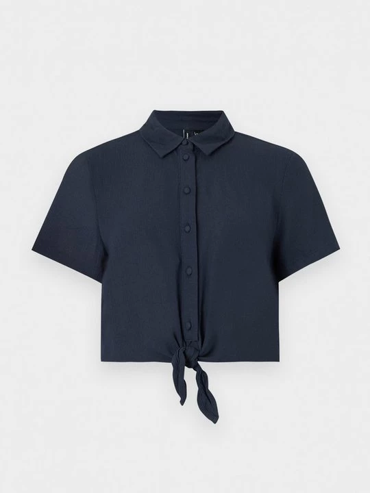 Foto van product Overhemdblouse Vero Moda donkerblauw