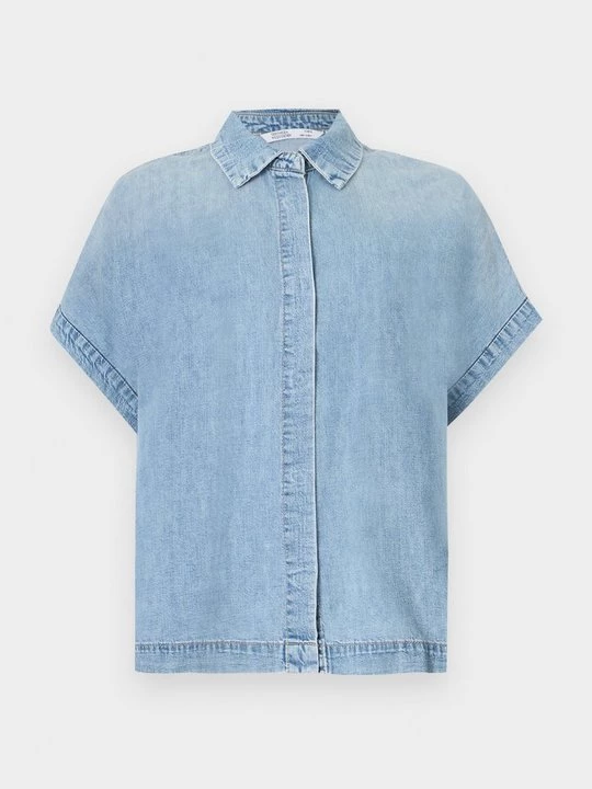 Foto van product Overhemdblouse Vero Moda lichtblauw denim