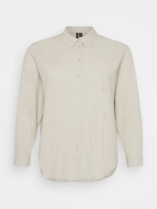 Foto van product Overhemdblouse Vero Moda zilverkleurig