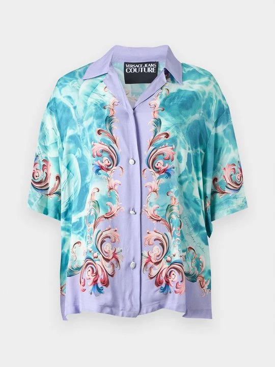 Foto van product Overhemdblouse Versace Jeans Couture blauw