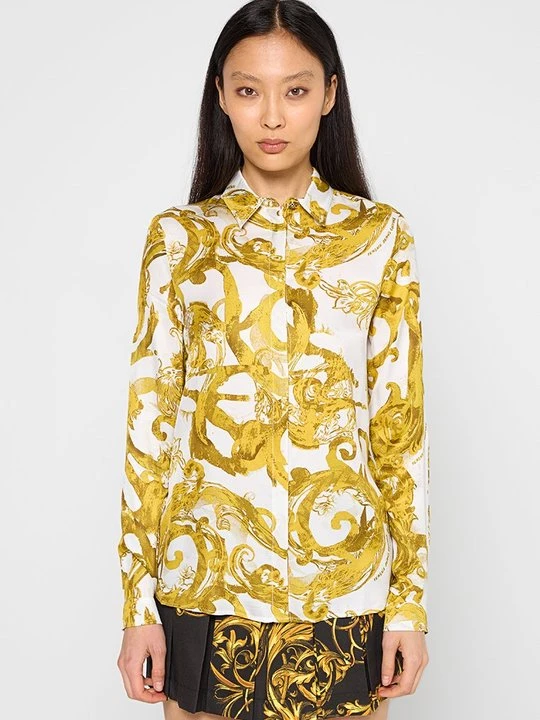 Foto van product Overhemdblouse Versace Jeans Couture geel