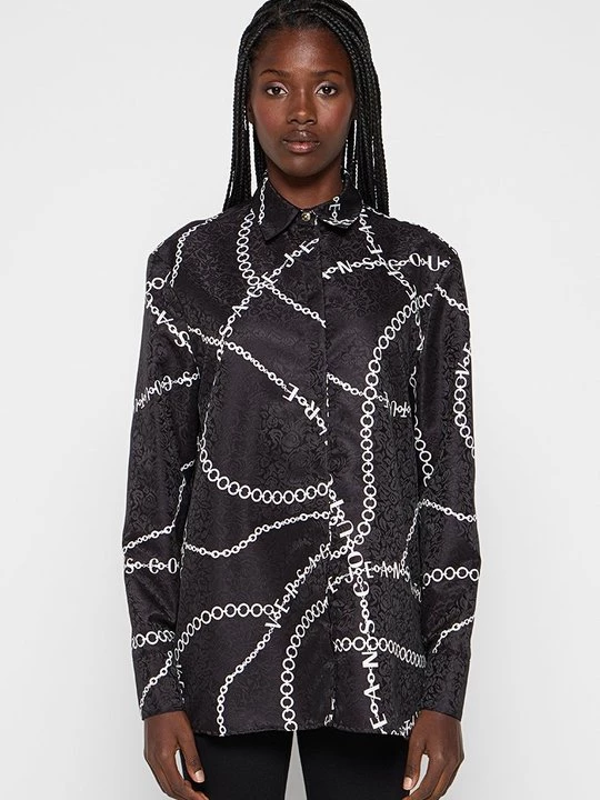 Foto van product Overhemdblouse Versace Jeans Couture zwart