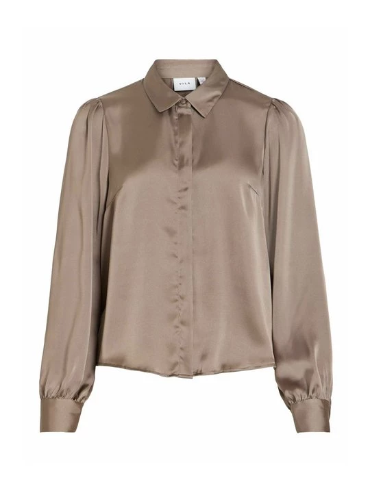 Foto van product Overhemdblouse Vila bruin