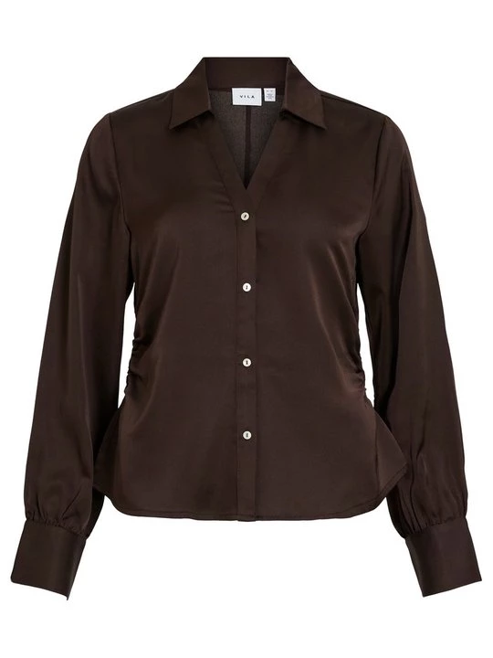 Foto van product Overhemdblouse Vila bruin