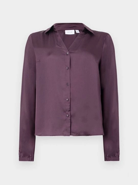 Foto van product Overhemdblouse Vila donkerrood