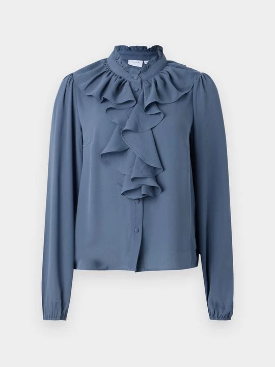 Foto van product Overhemdblouse Vila grijs
