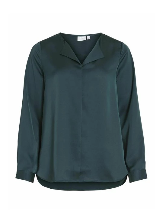 Foto van product Overhemdblouse Vila wintergroen
