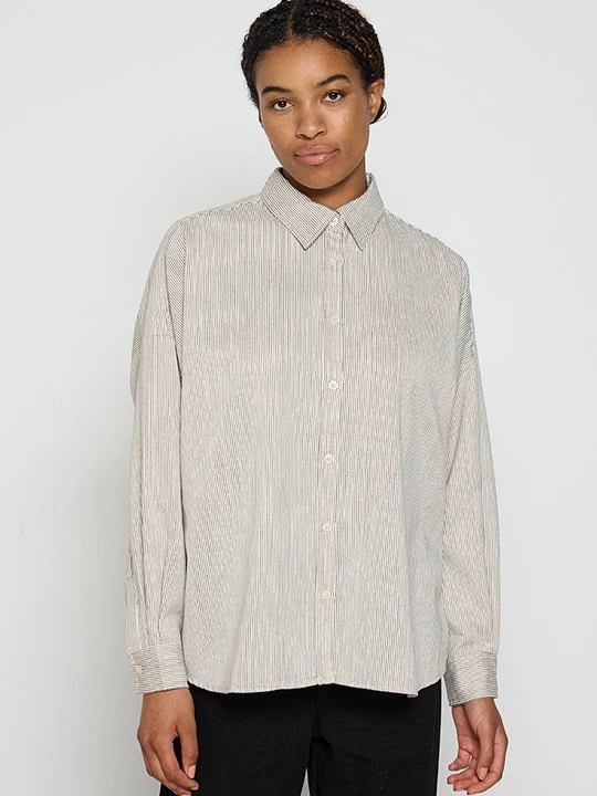 Foto van product Overhemdblouse Woodbird crème