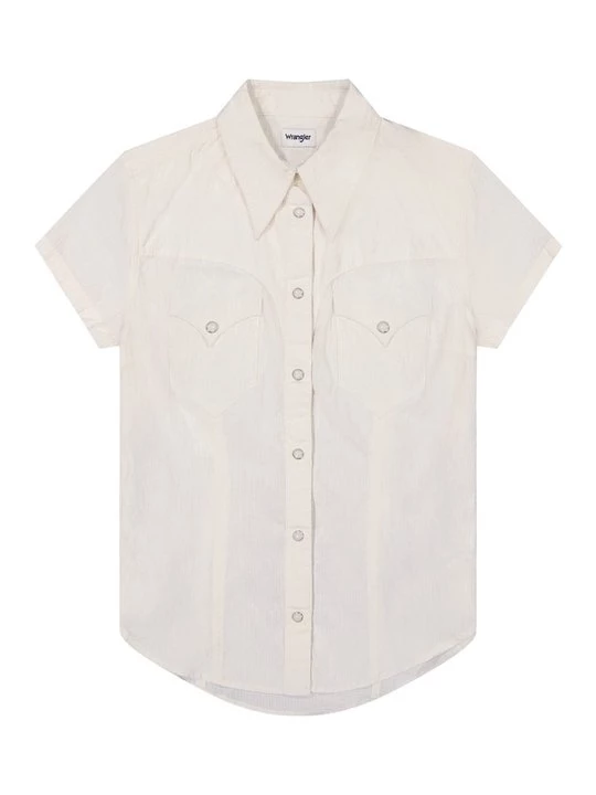 Foto van product Overhemdblouse Wrangler wit