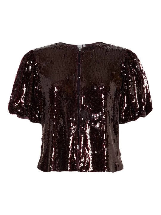 Foto van product Overhemdblouse Y.A.S donkerrood