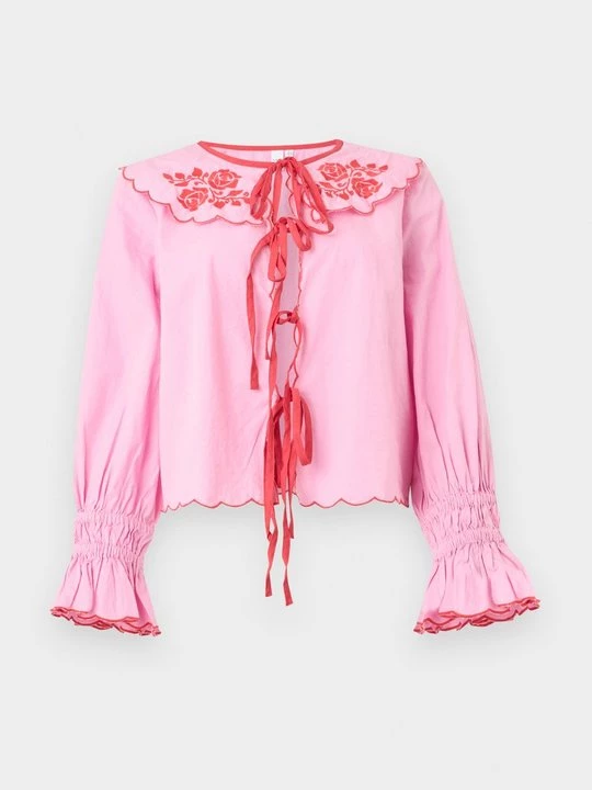 Foto van product Overhemdblouse Y.A.S donkerroze