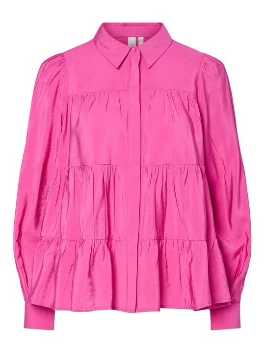 Foto van product Overhemdblouse Y.A.S donkerroze