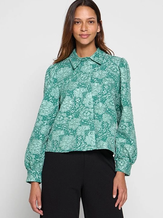 Foto van product Overhemdblouse Y.A.S groen