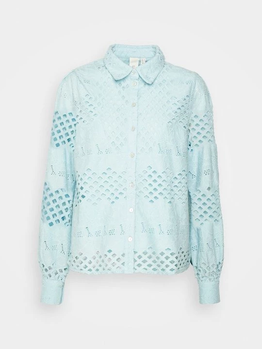 Foto van product Overhemdblouse Y.A.S lichtblauw
