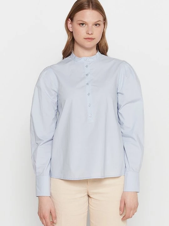 Foto van product Overhemdblouse ZAPA lichtblauw