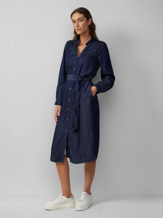 Foto van product Overhemdjurk in denimlook s.Oliver blauw