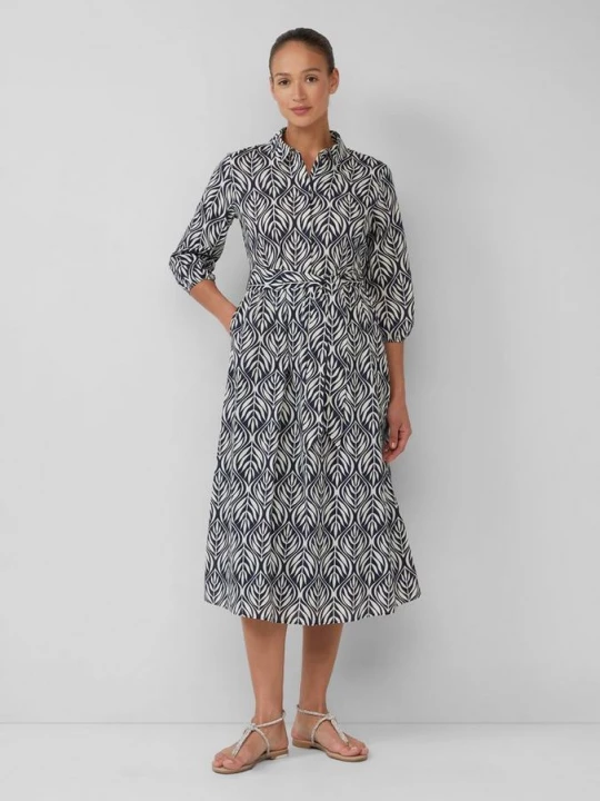 Foto van product Overhemdjurk in midilengte met print all-over s.Oliver