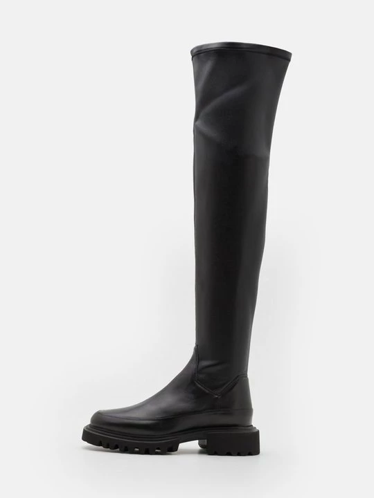 Foto van product Overknee laarzen AllSaints zwart