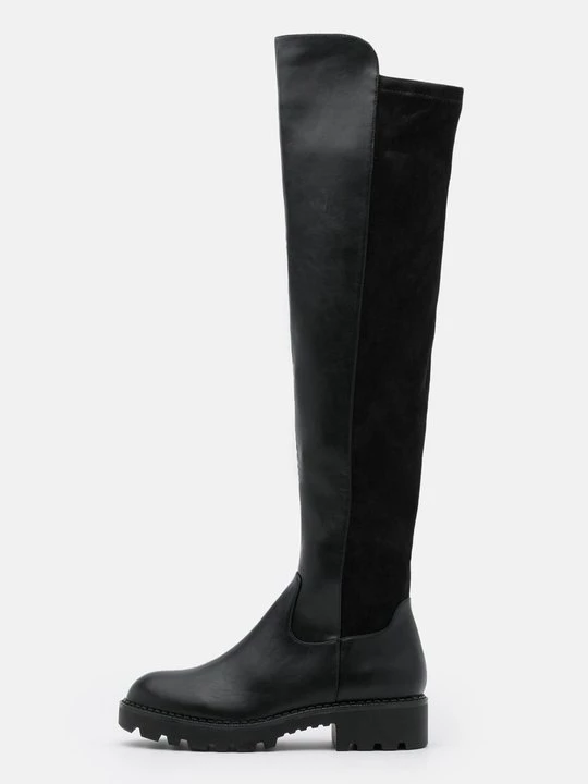 Foto van product Overknee laarzen Buffalo zwart
