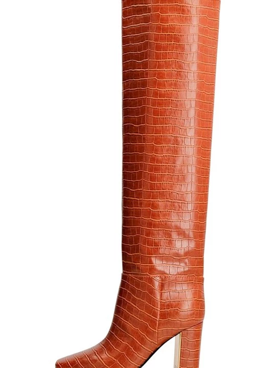 Foto van product Overknee laarzen Guess bruin