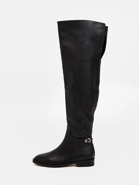 Foto van product Overknee laarzen Steve Madden zwart