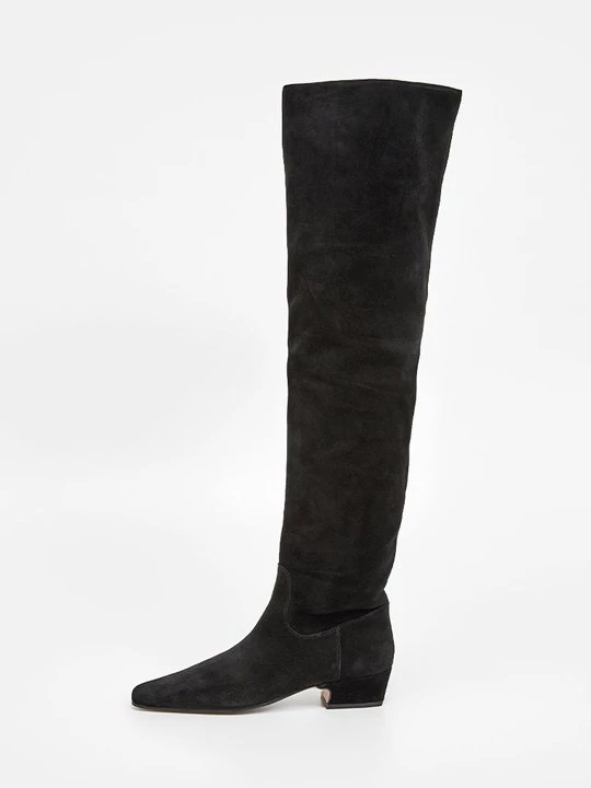 Foto van product Overknee laarzen Steve Madden zwart