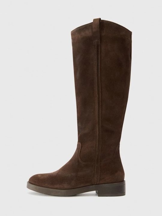 Foto van product Overknee laarzen Unisa donkerbruin