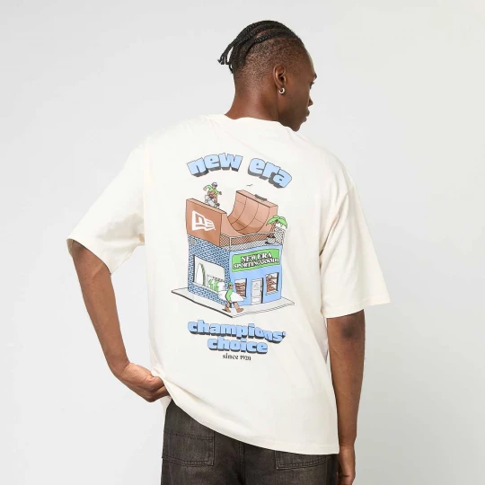 Foto van product Oversized Graphic Tee 1 New Era beżowy