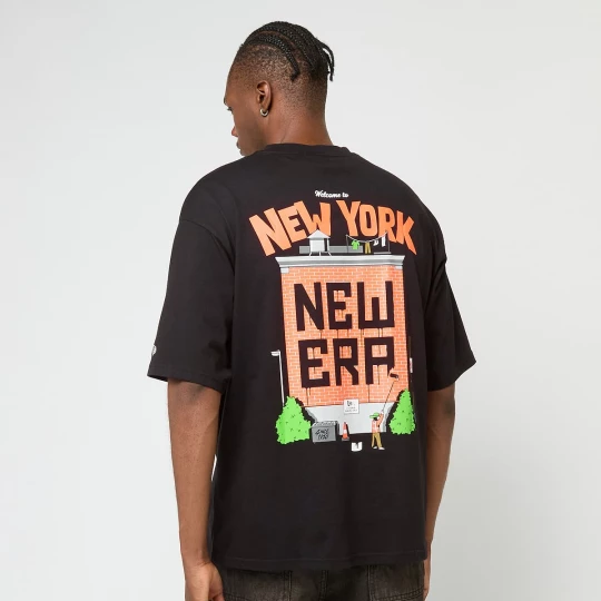 Foto van product Oversized Graphic Tee 2 New Era zwart